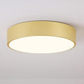 5CCT Modern Gold Close to Ceiling Light Fixtures,15.8 Inch Large Ceiling Lighting,Dimmable LED Ceiling Lamp for Bedroom, Living Room, Laundry Room