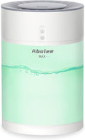 Abolee Humidifiers for Bedroom 4.5L Cool Mist with Essential Oil Diffuser, Humidifier Large Room, 24dB Quiet Air Humificador fit Baby Nursery & Plants, 360° Adjustable, Easy Fill & Cleaning (White)
