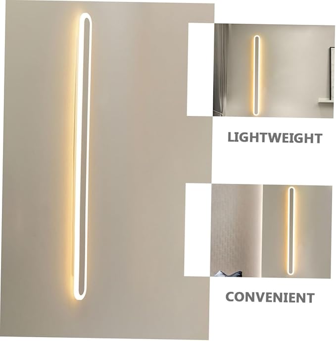 Minimalist Warm Night Light LED Bedside Wall Lamp for Bedroom and Living Room Energy Saving Iron Frame Wall Light Fixture for Cozy Home Decoration