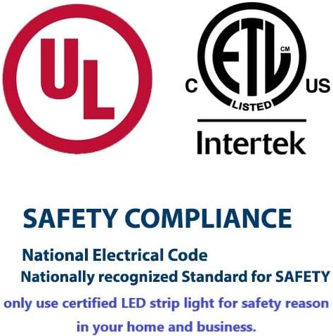 CBConcept UL Listed, 13 Feet, 1400 Lumen, Red, Dimmable, 110-120V AC Flexible Flat LED Strip Rope Light, 240 Units 3528 SMD LEDs, Indoor Outdoor Use, Accessories Included, Ready to use