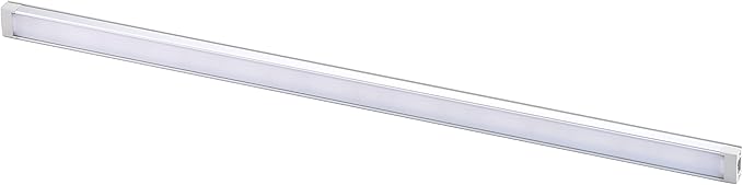 PureOptics LED Works with Alexa Smart Under Cabinet Lighting, Adjustable LEDs, 18" Bar, White