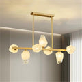 Pendant Lights Nordic Smart Home Decoration Pendant Light, Living Room Dining LED Indoor Lighting Fixtures,Elegant(Cold White,Golds 7 Heads)
