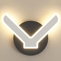 Modern Minimalist Atmosphere Lamp Wall Lights, 12W Three-Color Dimming LED Bedroom Bedside Lamp Night Light Living Room Decoration Lighting Fixture,Wall lamp