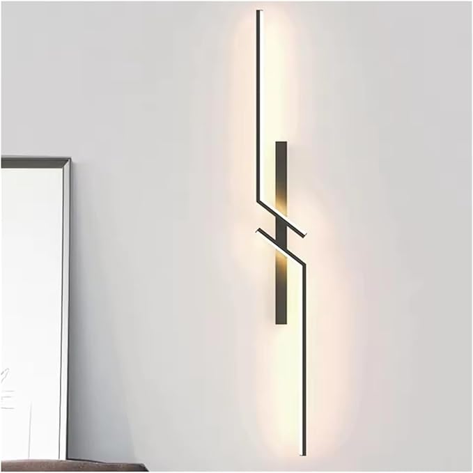 Minimalist LED Wall Lamp Home Decor Fixtures Wall Light Decoration Fixtures Sconce for Bedroom Bedside Hallway,Energy Conservation Wall Light