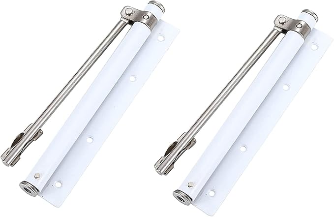 Automatic door closers,2Pcs Spring Loaded Door Closer,Automatic Adjustable Door Closing Mechanism,Stainless Steel Gate Closer,Durable Door Hardware For Office Door Home Improvement For Home Door (6 Co