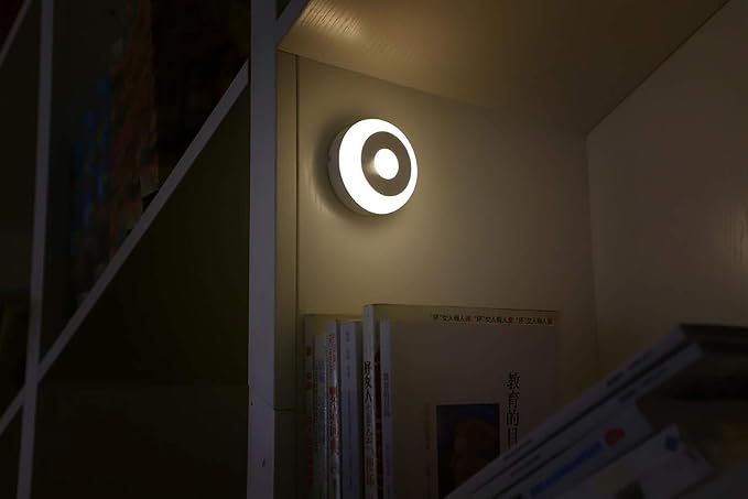 Motion Sensor Night Light, Smart Night Light for Kids, LED Stairs NightLight Stick-On Closet Light Wall Motion Activated Lamp Warm White Light Sensor Night Lights