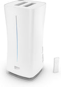 Stadler Form’s Eva Humidifier with WiFi, External Humidity Sensor, Automatic Mode, for Rooms of up to 860 sq ft, Ultrasonic Nebuliser, Dimmable LEDs, Suitable for Fragrant Oil, White