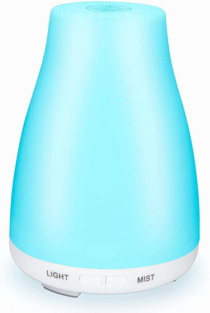 Humidifier for Bedroom Large Room, 9L/2.4Gal Top Fill Water Tank, KELOPA® Cool Mist Ultrasonic Air Humidifiers with Essential Oil, Adjustable 360° Nozzle, Quiet, for Home Baby room Office Plants
