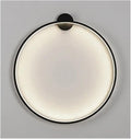 Wiring-Free Living Room Sofa Background Wall Decoration - Minimalist Bedroom lamp Ring Art Atmosphere Wall Light,Kitchen Island (Warm 80cm A)