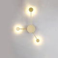Lights LED Modern Indoor Nordic Circle Background Creatively Decorative Acrylic for Living Room Bedroom