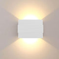 Kawell Modern LED Wall Sconces Up Down LED Wall Light Indoor Outdoor Creative LED Wall Lamp 10W Hallway Wall Mounted Lighting Fixtures for Bedroom Living Room Stairs Porch, Warm White