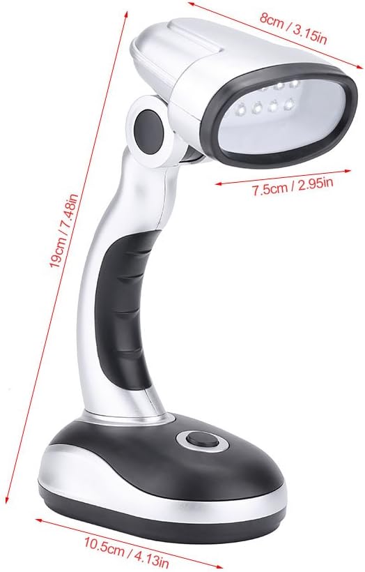 12 LEDs Desk Lamp Eye Care Lamp Conveniently Adjustable Reduces Eye Fatigue and Damage