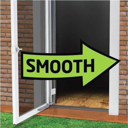 Touch 'n Hold Smooth - Heavy Duty Door Closer System (Black)