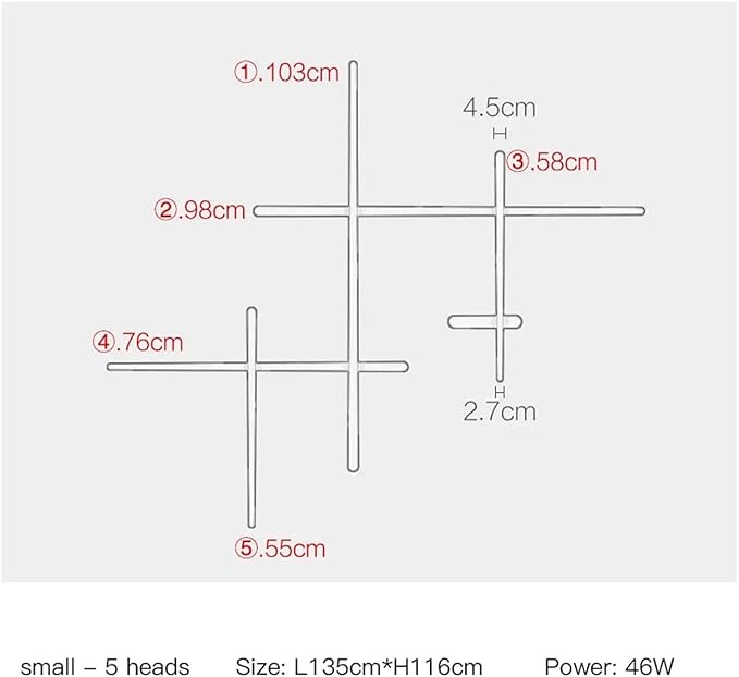 Modern Minimalist Design LED Wall Lamp Compatible with Living Room Bedroom Background Dining Room Aisle Black Line Long Decoration Light, Modern