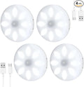 LED Rechargeable Battery Lights Indoor, Stick on Light with Large Battery，Brightness Adjustable, Dimmable Touch Lights for Closet, Cabinet, Counter, Kitchen, Bedroom and Wall