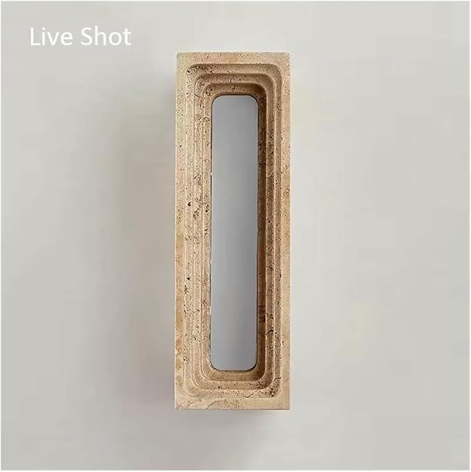 Wall Lamp Japanese Creative Atmosphere Background Decorative Light Modern and Simple Living Room Bedroom Led(Warm Light)