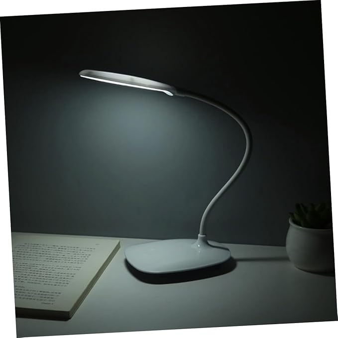 Homoyoyo Adjustable Eye Protection Led Desk Lamp Touch Control Folding Design for Reading and Work Multi-dimming Portable White Light for Home and Office Use