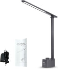 GLOGLOW LED Desk Lamp, Adjustable Brightness and Color Temperature, Eye Caring Table Light for Reading and Studying (T221012)