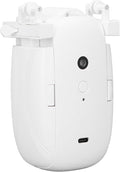 Focket Automatic Curtain Opener, Quiet Motor 25dB App Remote Control Smart Curtain Opener Wireless with Easy Installation for U Shaped I Shaped Rail Bedroom Living Room