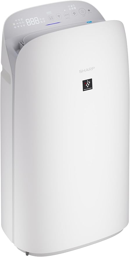 SHARP Smart Air Purifier with Humidifier Combo – Covers up to 1,913 sqft in one hour, Compatible w/Alexa & Google Asst. Energy Star 3.0, True HEPA Filter for Large Room, Bedroom - KCP70UW