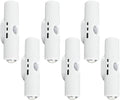 Smart Rechargeable LED Night Light, RGB Gradient Ambient Lighting is Dimmable, and The Magnetic/Stick-on Design for Bedroom, Stairs, Hallway, Entryway (6PC RGB 7-Color)