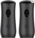 Automatic Air Freshener Spray Dispenser (2-Pack) Black Wall Mounted or Free Standing Battery Operated Sprayer for Home or Commercial Use, 3 Auto Scent Release Time Settings for Room/Bathroom Freshness