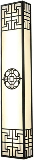 Chinese Style Bedroom Wall Lamp Strip Shaped Zen Background Wall Bedside Lamp Living Room,Modern
