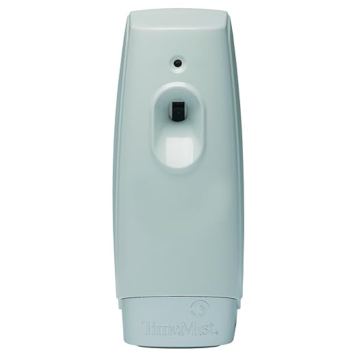 TimeMist White Settings Metered Dispenser Air Care System - (Case of 6) - 1047809 - Classic Metered Aerosol Fragrance Dispenser Keeps Your Spaces Smelling Fresh, Clean & Healthy