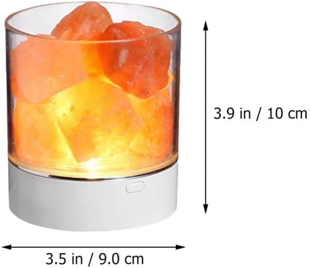 1pc USB Powered Adornment Naturally Shaped Light Decoration for Home Bedroom Office Yoga Room Soothing Anion Emitting for All Ages