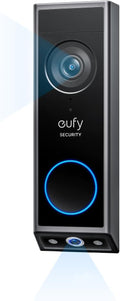 eufy Security Video Doorbell E340,No Subscription,Dual Cameras, 2K FHD,Head-to-Toe View, Doorbell Camera Wireless & Wired, Color Night Vision, Two-Way Talk, AI Motion/Package Detection, Built-in 8GB