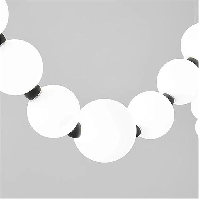 Modern Home Decor Led Lights Pendant Light Lamps for Living Room Chandeliers for Dining Room Hanging Light Indoor Lighting(RC Remote dimming,2 String 18 Heads)