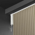Motorized Curtain Track for Ripple Fold Curtains, Heavy Duty 2.5N Automatic Curtain Opener, Pre-Assembled Electric Curtains with Remote & Dry Contact System (7 meters (275.6 inches))