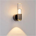 Modern Minimalist LED Wall Lamps, Transparent Ambient Lighting in Bedrooms, Background Decorative Fixtures
