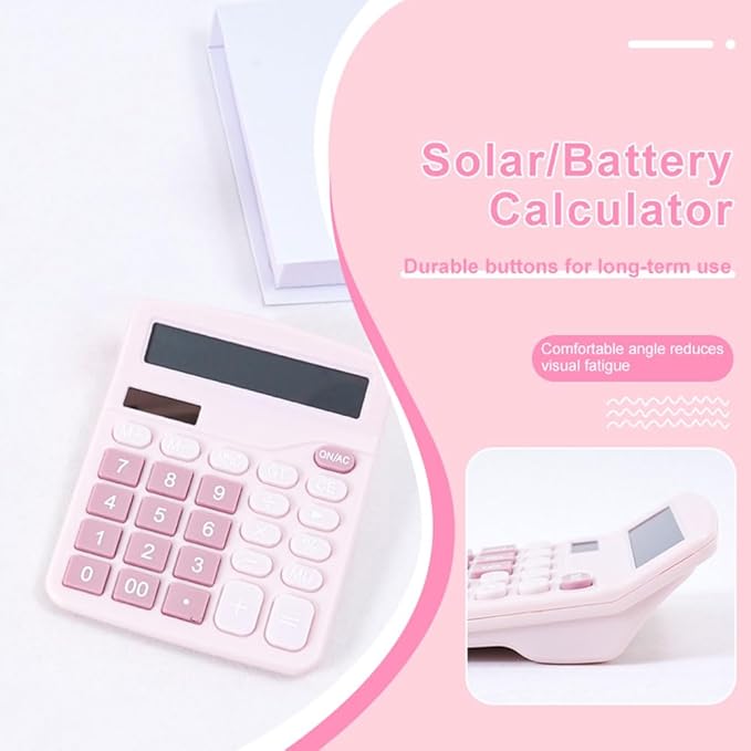 Pink Desk Organizers and Accessories with Desk Organizer 360° Rotating Pen Holder and Office Supplies, Cute Stationery Supplies Set