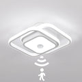 12.6Inch Motion Sensor LED Ceiling Light Indoor, 36W 6000K Mount Motion Activated Light Fixture Modern Flush Mount White Ceiling lamp for Closet Laundry Bathroom Hallway Stair Porch Basement.
