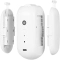 Automatic Curtain Rod Opener, Smart Home Curtain Robot with Remote Voice Control, Easy to Install, Sensor Enabled for Temperature and Light (U-rail Type Pack of 2)