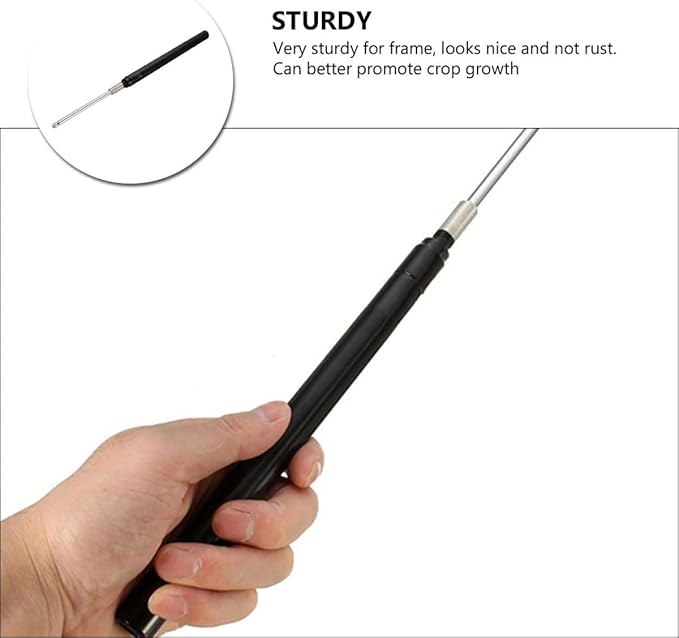 Sewroro Greenhouse Window Opener Automatic Metal Roof Vent Pole Cylinder Ventilation Tool for Gardening with Temperature-Sensitive Auto Opening Function