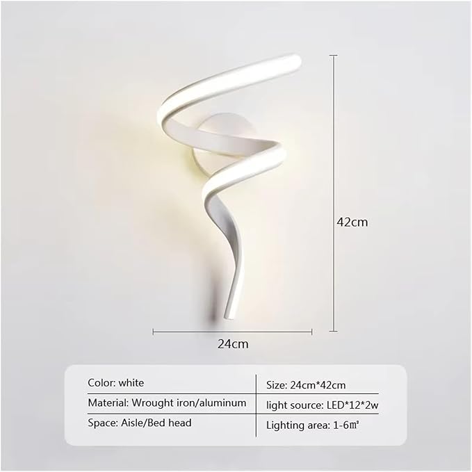 Modern Minimalist LED Wall Light Home Indoor Decor Wall Sconce for Living Room Bedroom Bedside Lusters Backgroud Light Decoration,Simple