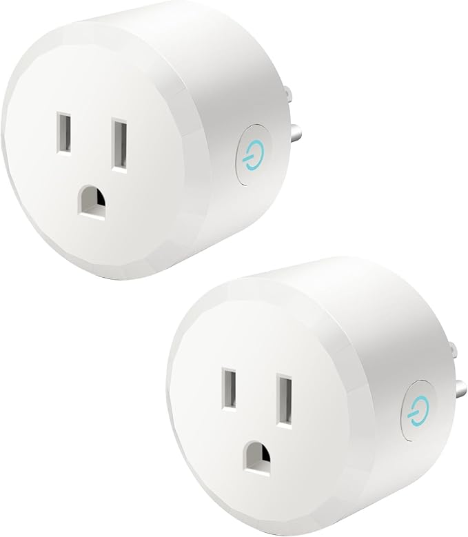 2 Pack Outlet Exclusively for ISyncPlug Wireless Expandable Outlet Timer, Plug-in Switch for Light& Home Appliance Remote Control