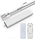 Automatic Curtain Opener WiFi Motorized Curtain Track Kit 1.8N.m Curtains Motor, Ripple/Wave Fold Electric Curtain Track, Remote Curtains, Works with Alexa & Google Home (7 meters (275.6 inches))