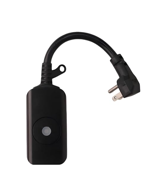 5GHz & 2.4 GHz Smart WiFi Plug, Outdoor Use, IP44 15 Amps,One Grounded Outlet, Heavy Duty, Alexa and Google Home Assistant, ETL Listed
