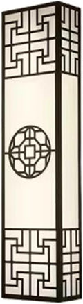 Chinese Style Bedroom Wall Lamp Strip Shaped Zen Background Wall Bedside Lamp Living Room Hallway Stairs Hotel Lighting,Elegant
