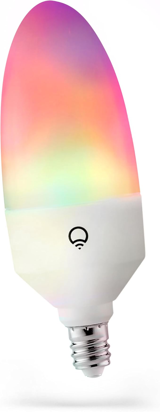 LIFX E12 Candle Color Wi-Fi Smart LED Light Bulb, PolychromeColor, Multi-Zone Dimmable, No Hub Req, App & Voice Control, Compatible with Alexa, Apple HomeKit, Google Assistant & Microsoft Cortana