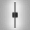Tipace Hard-Wired LED Bathroom Light Fixtures Over Mirror,24W 360°Rotatable 5500K Black Vanity Light Bar,Modern Wall Sconce for Living Room,Bedroom,Hallway,23.6 Inch