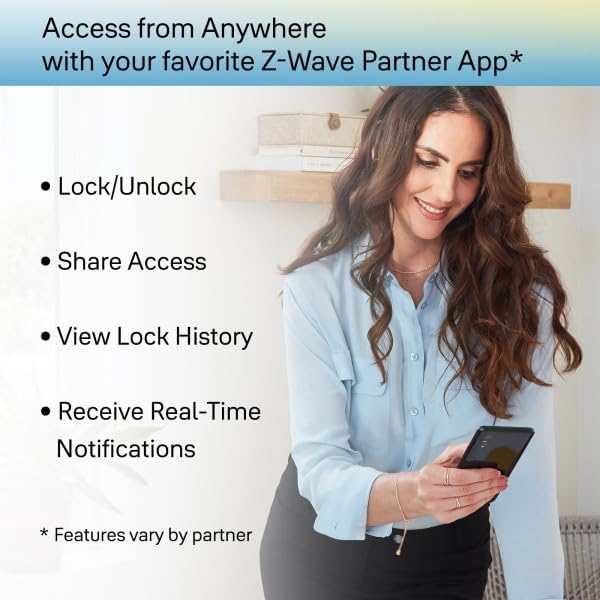 Yale Assure Lock 2 Touch with Z-Wave - Fingerprint Smart Lock in Bronze