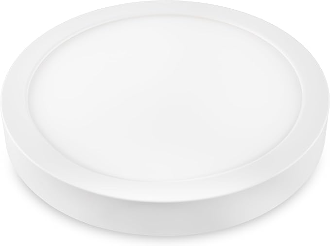 Westgate TC-FML-8-14W-RGBW-WIFI 8 Inch LED Flush Mount Fixture, White Die-Cast Aluminum Housing, Compatible with Alexa, Works with Google Home, Dimmable Ceiling Light, Color Changing Lamp