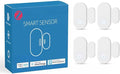 4 Pack Zigbee Door Sensor, Mini Smart Contact Sensors for Doors, Home Automation, Compatible with SmartThings, Alexa, Home Assistant, Hubitat, Aeotec and Homey (Zigbee Hub Required)