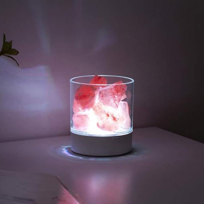 1pc USB Powered Adornment Naturally Shaped Light Decoration for Home Bedroom Office Yoga Room Soothing Anion Emitting for All Ages