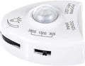 GZBtech Replaceable Motion Sensor Under Bed Warm White Strip Light