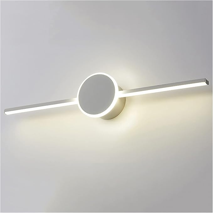 Wallps,Mertnk Bath Mirrorps Vanity Light Bathroom Mirror Lights Waterproof Led Mirror Front Light Stainless Steel and Acrylic Make-Upp Indoor Lightifixture Wall Light/Three Color Light/81Cm